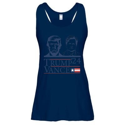 Vote Trump Vance Face 2024 Ladies Essential Flowy Tank