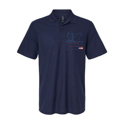 Vote Trump Vance Face 2024 Softstyle Adult Sport Polo