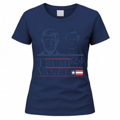 Vote Trump Vance Face 2024 Women's T-Shirt