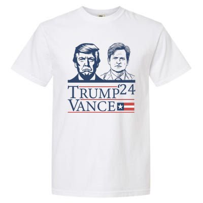 Vote Trump Vance Face 2024 Garment-Dyed Heavyweight T-Shirt