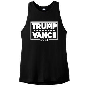 Vote Trump Vance 2024 Gift Ladies PosiCharge Tri-Blend Wicking Tank