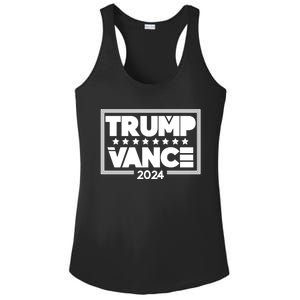 Vote Trump Vance 2024 Gift Ladies PosiCharge Competitor Racerback Tank