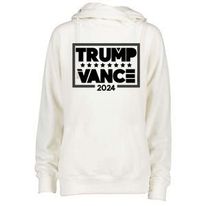 Vote Trump Vance 2024 Gift Womens Funnel Neck Pullover Hood