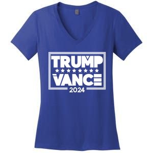 Vote Trump Vance 2024 Gift Women's V-Neck T-Shirt