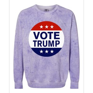 Vote Trump Colorblast Crewneck Sweatshirt