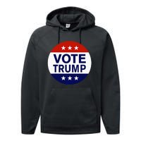 Vote Trump Performance Fleece Hoodie