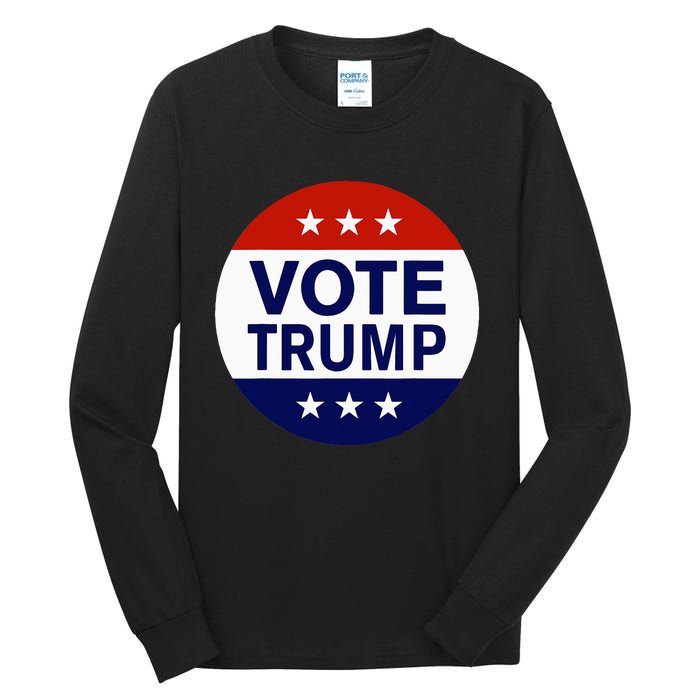 Vote Trump Tall Long Sleeve T-Shirt