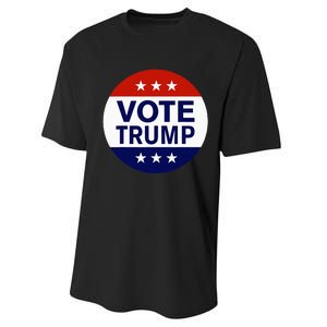 Vote Trump Performance Sprint T-Shirt