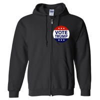 Vote Trump Full Zip Hoodie