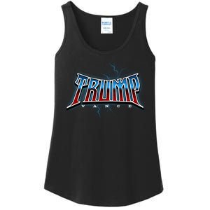 Vote Trump Vance Electric Duo Usa 2024 Ladies Essential Tank