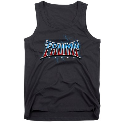 Vote Trump Vance Electric Duo Usa 2024 Tank Top