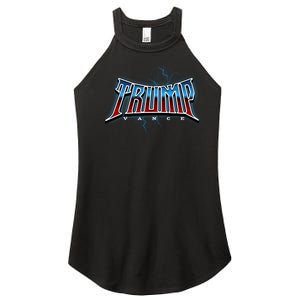 Vote Trump Vance Electric Duo Usa 2024 Women's Perfect Tri Rocker Tank