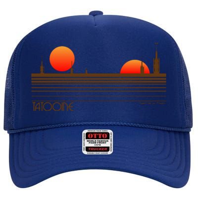 Visit Tatooine High Crown Mesh Back Trucker Hat