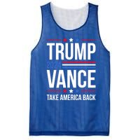 Vintage Trump Vance 2024 For President Trump 2024 Election Gift Mesh Reversible Basketball Jersey Tank