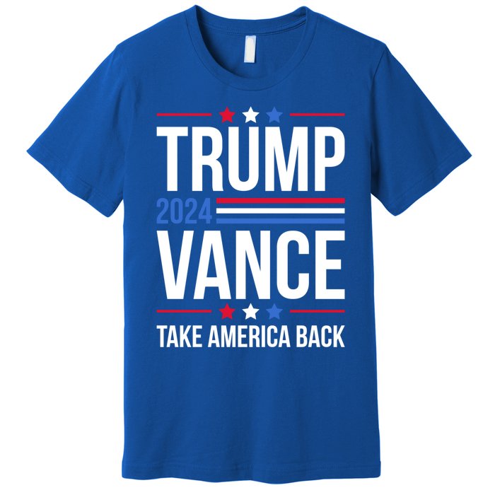 Vintage Trump Vance 2024 For President Trump 2024 Election Gift Premium T-Shirt