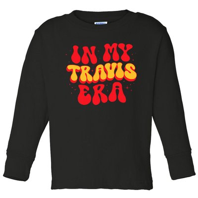 Vintage TRAVIS Toddler Long Sleeve Shirt