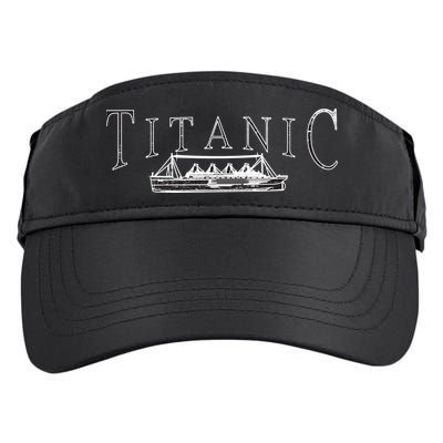 Vintage Titanic Adult Drive Performance Visor
