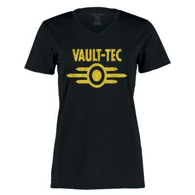 Vault Tec Women's Momentum V-Neck T-Shirt