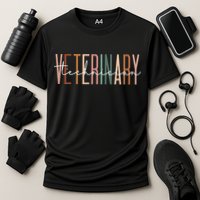 Veterinary Technician Vet Tech Veterinarian Technologist Cooling Performance Crew T-Shirt