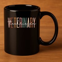 Veterinary Technician Vet Tech Veterinarian Technologist 11oz C Handle Ceramic Mug