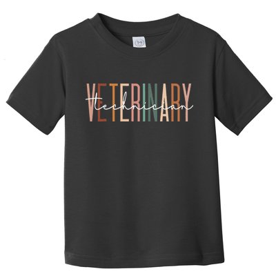 Veterinary Technician Vet Tech Veterinarian Technologist Toddler T-Shirt