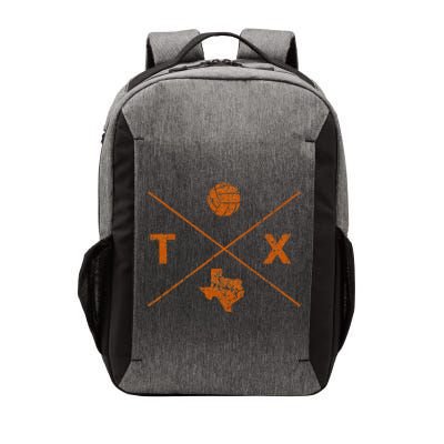 Vintage Texas Volleyball Player Coach Distressed Classic Vector Backpack