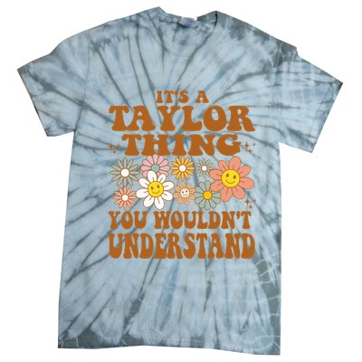 Vintage Taylor Vibes  Nostalgic and Unique Tie-Dye T-Shirt