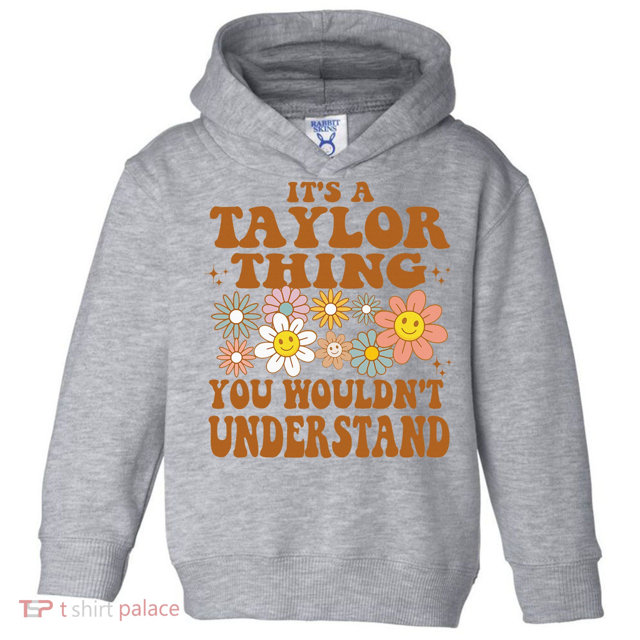 Vintage Taylor Vibes  Nostalgic and Unique Toddler Hoodie