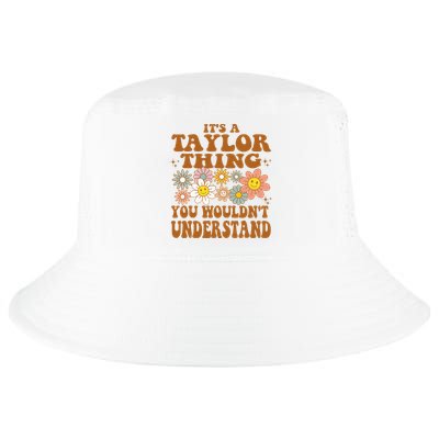 Vintage Taylor Vibes  Nostalgic and Unique Cool Comfort Performance Bucket Hat