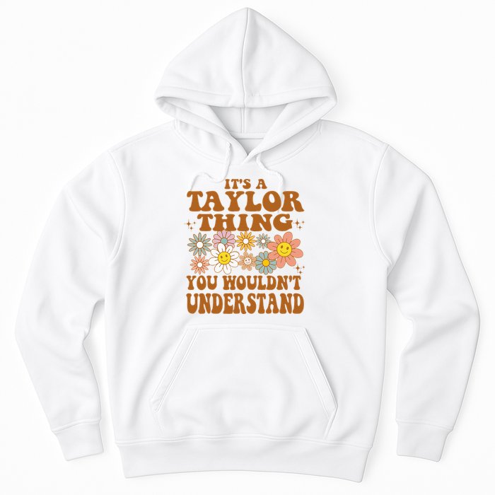 Vintage Taylor Vibes  Nostalgic and Unique Hoodie