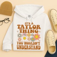 Vintage Taylor Vibes  Nostalgic and Unique Hoodie