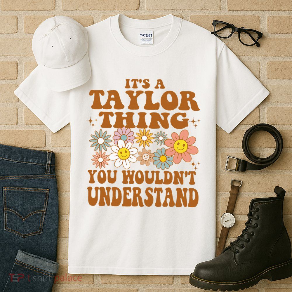Vintage Taylor Vibes  Nostalgic and Unique Tall T-Shirt