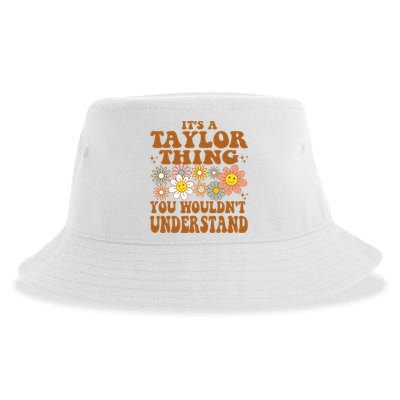 Vintage Taylor Vibes  Nostalgic and Unique Sustainable Bucket Hat