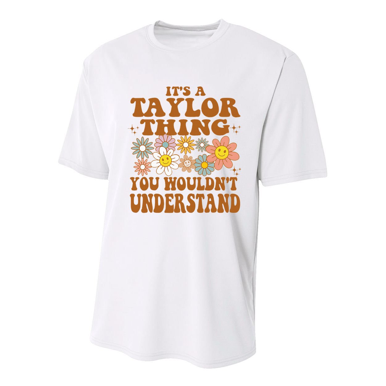 Vintage Taylor Vibes  Nostalgic and Unique Youth Performance Sprint T-Shirt
