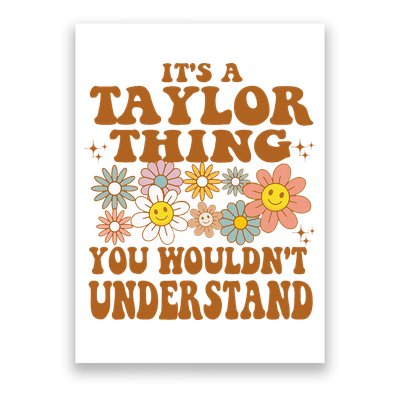 Vintage Taylor Vibes  Nostalgic and Unique Poster