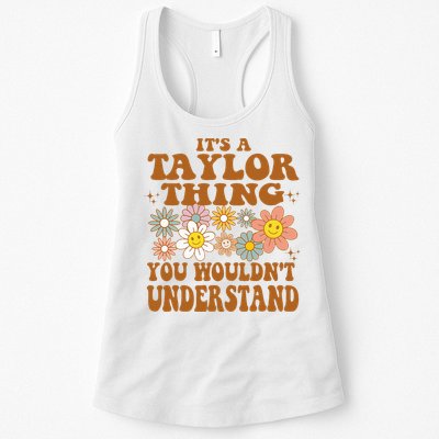 Vintage Taylor Vibes  Nostalgic and Unique Womens Tank Top