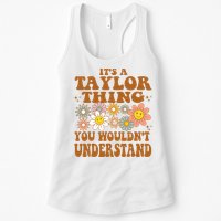 Vintage Taylor Vibes  Nostalgic and Unique Womens Tank Top