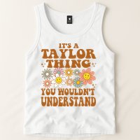 Vintage Taylor Vibes  Nostalgic and Unique Tank Top
