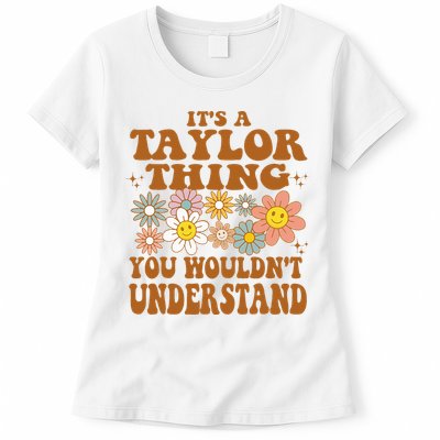 Vintage Taylor Vibes  Nostalgic and Unique Womens T-Shirt