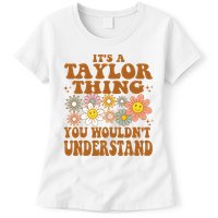 Vintage Taylor Vibes  Nostalgic and Unique Womens T-Shirt