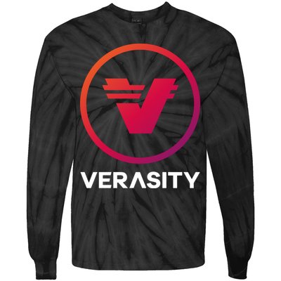VRA Trading Verasity Solana Crypto Tie-Dye Long Sleeve Shirt