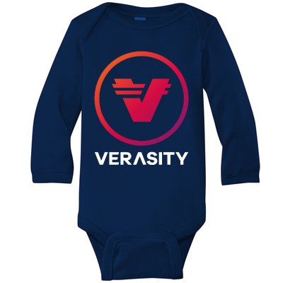 VRA Trading Verasity Solana Crypto Baby Long Sleeve Bodysuit