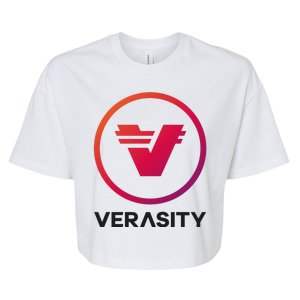 VRA Trading Verasity Solana Crypto Bella+Canvas Jersey Crop Tee