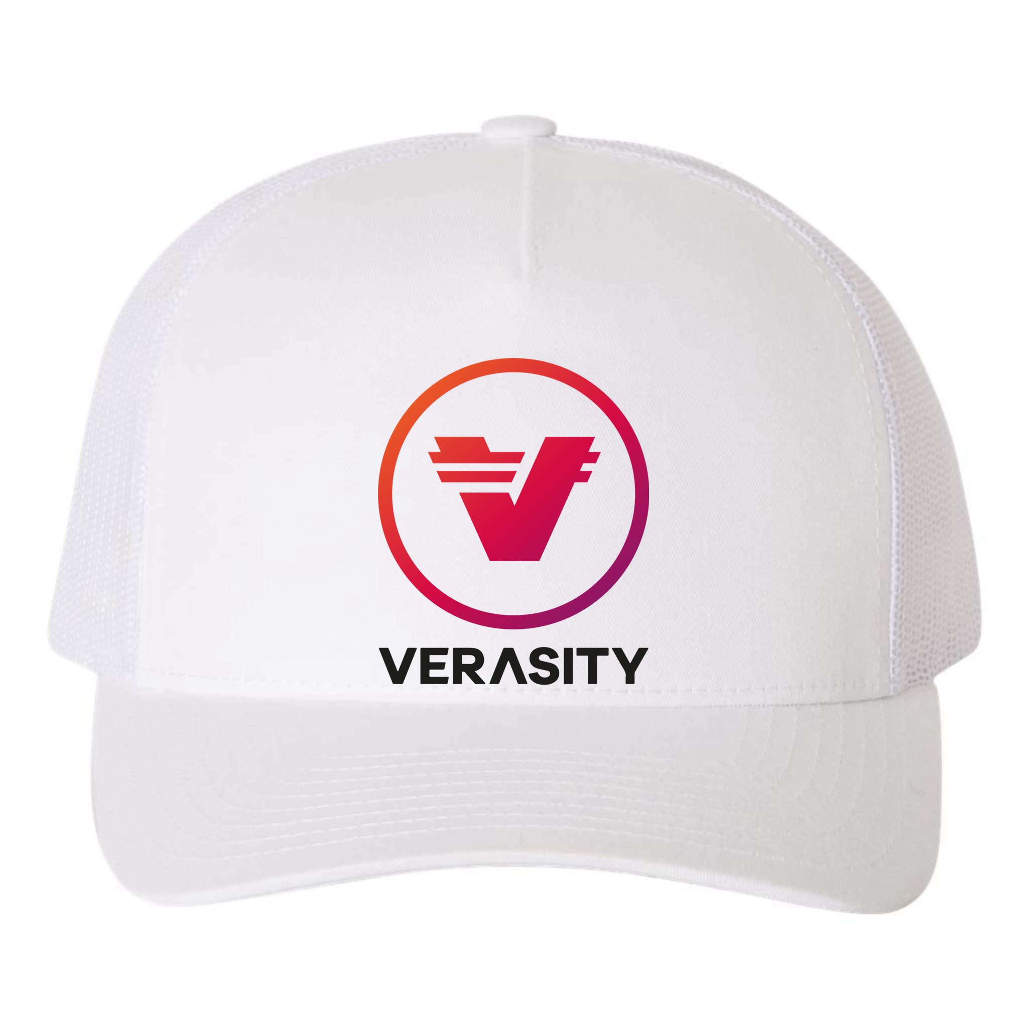 VRA Trading Verasity Solana Crypto Yupoong Adult 5-Panel Trucker Hat