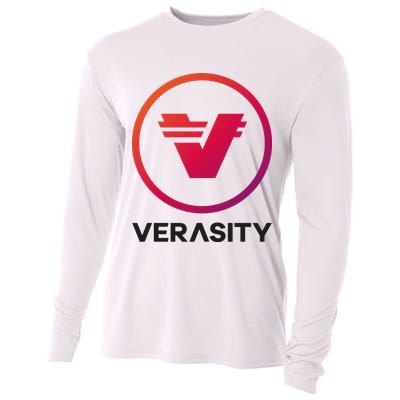 VRA Trading Verasity Solana Crypto Cooling Performance Long Sleeve Crew