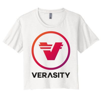 VRA Trading Verasity Solana Crypto Women's Crop Top Tee