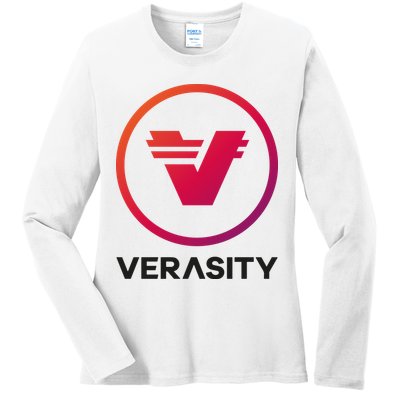 VRA Trading Verasity Solana Crypto Ladies Long Sleeve Shirt