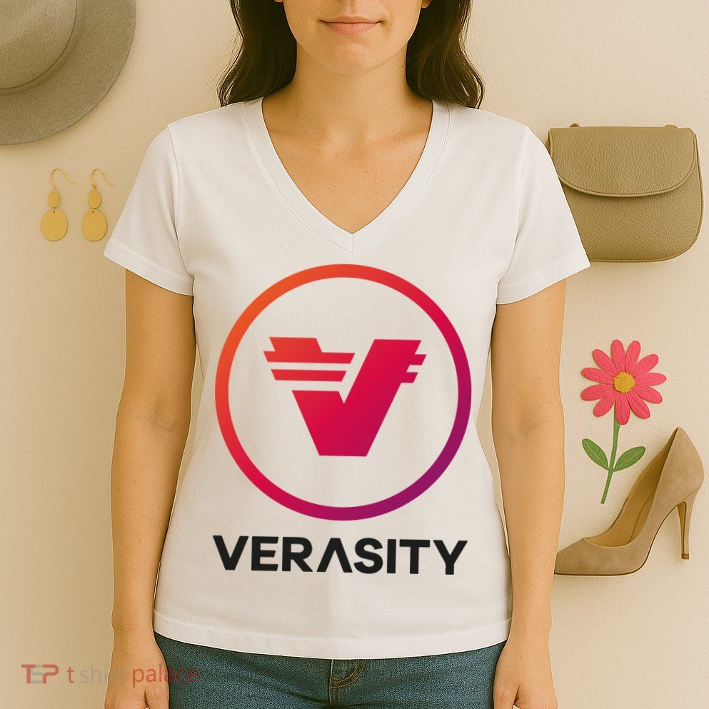VRA Trading Verasity Solana Crypto Women's V-Neck T-Shirt