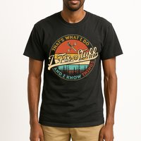Vintage Thats What I Do I Fix Stuff And I Know Things Tall T-Shirt