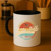 Vintage Thats What I Do I Fix Stuff And I Know Things Mug